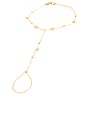 view 1 of 2 Bella Hand Chain in Gold