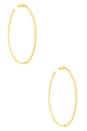 view 1 of 3 Wildside Hoops in Gold