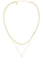 view 1 of 3 Radiance Necklace in Unique Color & Gold 001