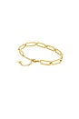 view 3 of 3 Hayes Bracelet in Unique Color & Gold 001