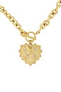 view 2 of 3 Monty Necklace in Unique Color & Gold in Unique Color & Gold 001