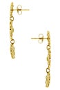 view 2 of 2 Mya Earrings in Unique Color & Gold in Unique Color & Gold 001