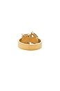 view 3 of 3 Harper Ring in Unique Color & Gold 001