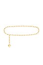 view 1 of 3 COLLIER LASSO ROWAN in Gold Heart 004