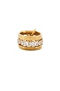 view 1 of 5 Reggie Stacked Ring in Gold