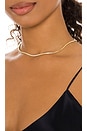 view 3 of 3 Sienna Tennis Necklace in Gold
