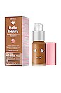 view 1 of 3 Mini Hello Happy Flawless Brightening Liquid Foundation in 09 Deep Neutral