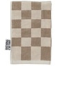 view 1 of 2 Bathhouse Check Organic Hand Towel in Oak