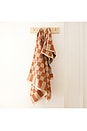 view 2 of 2 BATHHOUSE CHECK ORGANIC HAND TOWEL 핸드 타올 in Clay