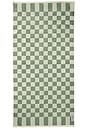 view 2 of 3 ПОЛОТЕНЦЕ ДЛЯ ВАННЫ BATHHOUSE CHECK ORGANIC BODY TOWEL in Sage