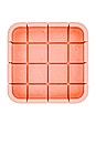 view 2 of 3 Tile Square Dish in Miami Pink