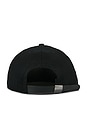 view 2 of 3 Flannel Logohead 6 Panel Hat in Black