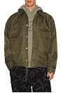 view 1 of 5 Cropped Chore Jacket in Green