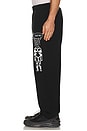 view 3 of 6 PANTALON SWEAT PSYCHIC STUDIES in Black