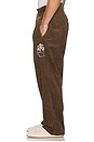 view 2 of 6 PANTALÓN CON TRABILLAS in Brown