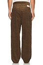 view 3 of 6 PANTALÓN CON TRABILLAS in Brown