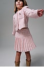 view 8 of 7 Shiloh Boucle Set in Bliss Pink