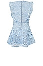 view 2 of 5 Sadie Lace Dress in Sky Blue