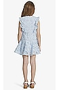 view 5 of 5 Sadie Lace Dress in Sky Blue