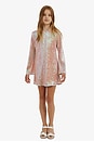view 3 of 7 Kids Margot Sequin Dress in Cloud Pink
