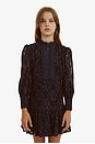 view 3 of 6 Kids Talina Lace Dress in Midnight