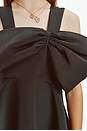 view 6 of 9 Kids Stefania Mini Bow Dress in Black