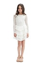 view 3 of 6 Andi Long Sleeve Mini Dress in Orchid White