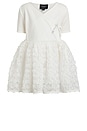 view 1 of 6 Kids Andi Rosette Dress in Orchid White