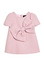 view 1 of 4 Lucille Bow Mini Dress in Pink
