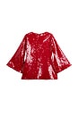 view 2 of 5 Marta Sequin Dress in Deep Red