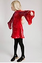 view 4 of 5 Marta Sequin Dress in Deep Red