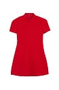 view 1 of 5 Calista Mini Bow Dress in Red