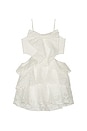 view 1 of 2 Tulip Lace Bow Dress in Orchid White