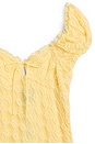 view 3 of 5 ROBE DENTELLE CLAUDINE in Canary Yellow