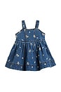 view 1 of 4 Catalina Daisy Denim Dress in Denim Blue