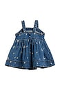 view 2 of 4 Catalina Daisy Denim Dress in Denim Blue