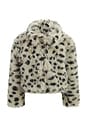 view 1 of 7 Kids Leo Faux Fur Coat in Snow Leopard