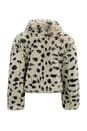 view 2 of 7 Kids Leo Faux Fur Coat in Snow Leopard