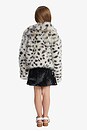 view 5 of 7 Kids Leo Faux Fur Coat in Snow Leopard