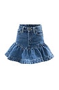 view 1 of 7 Coco Denim Mini Skirt in Vintage Blue