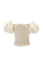view 2 of 7 Kids Ashlyn Broderie Top in White