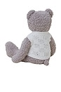 view 3 of 3 Cozychic Bear Buddie With Vest in Taupe & Cream