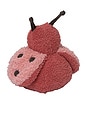 view 2 of 2 Kids Cozychic Love Bug Buddie in Vermillion & Coral