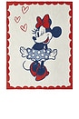 view 2 of 4 COUVERTURE COZYCHIC DISNEY MINNIE LOVE in Cream Multi