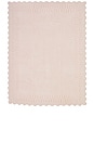 view 2 of 4 Cozychic Cotton Seashell Texture Stroller Blanket in Pink