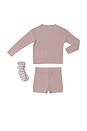 view 2 of 2 Toddler Butterfly Set in Dusty Rose