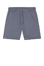 view 4 of 4 French Terry Short in Cosmic Blue