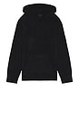 view 1 of 4 Cozychic Mens Pullover Hoodie in Black