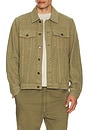 view 1 of 4 Brushed Twill Jacket in Military