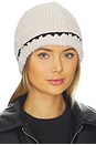 view 1 of 3 GORRO CANELADO PONTO CASEADO CHIQUE E ACONCHEGANTE COZYCHIC RIBBED BLANKET STITCH BEANIE in Stone